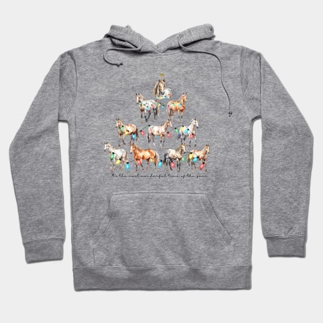 Equine Greetings Hoodie by The Farm.ily